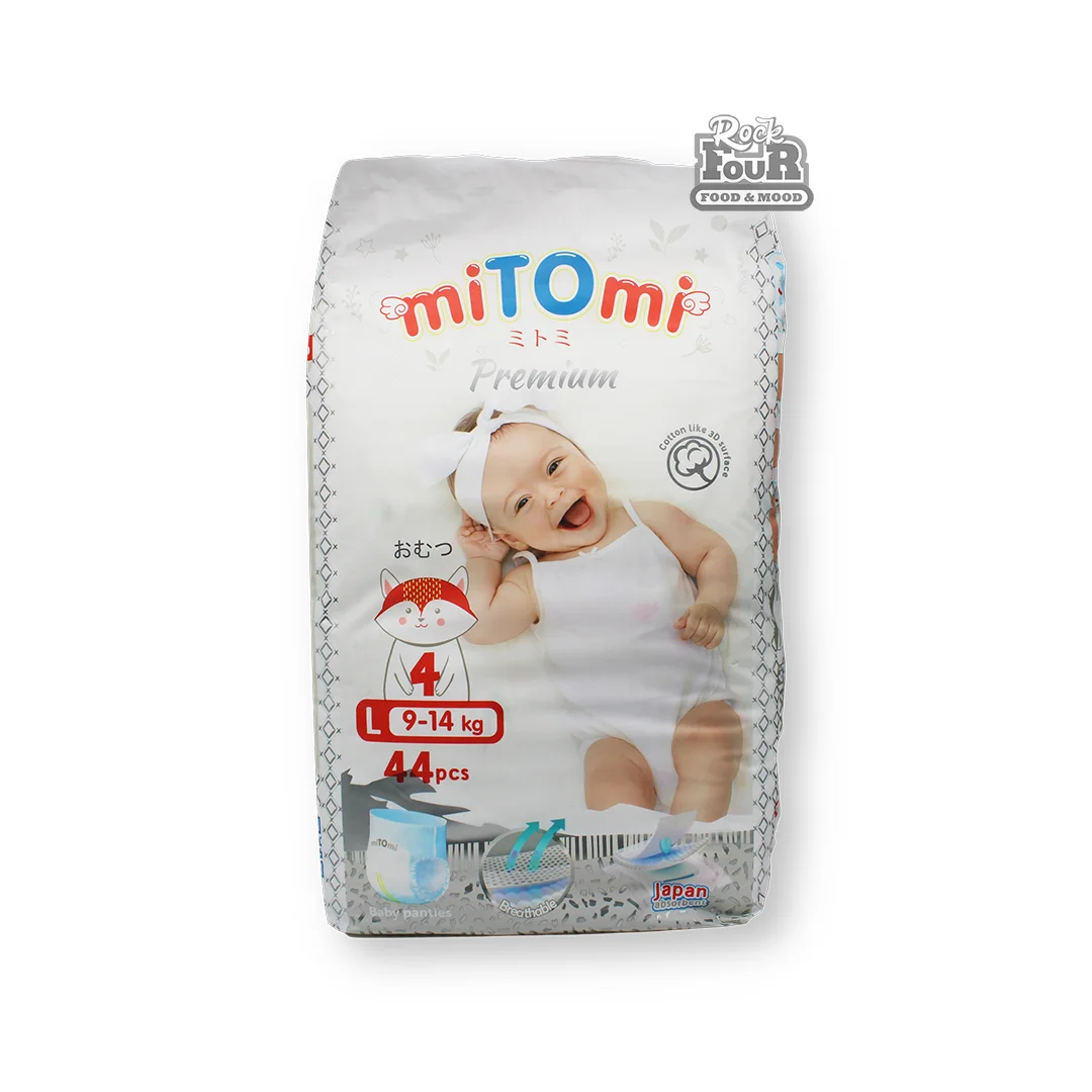 Մանկական տակդիր-վարտիք №4, 9-14կգ «Mitomi Premium» 44h